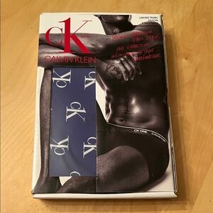 Calvin Klein CK One Navy Boxer Briefs